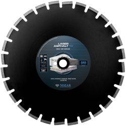 Tarcza diamentowa Nozar Laser Asfalt 10 / 450x25,4 mm / 38x4,0x10 mm / 28 segmentowa (PL6700591)